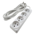 Extension lead 4 sockets, 3m, TR 708 F