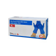 TR B505 Disposable gloves 50 pcs - size M Blue Stretch Trixline