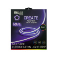 TR-33N Flexible NEON LED strip - purple 1.8m on USB Trixline