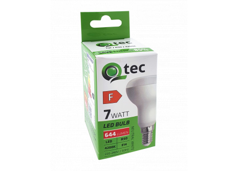 LED bulb Qtec 7W R50 E14 4200K
