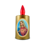 BC-181 Cemetery candle with the motif of the Virgin Mary Mercury